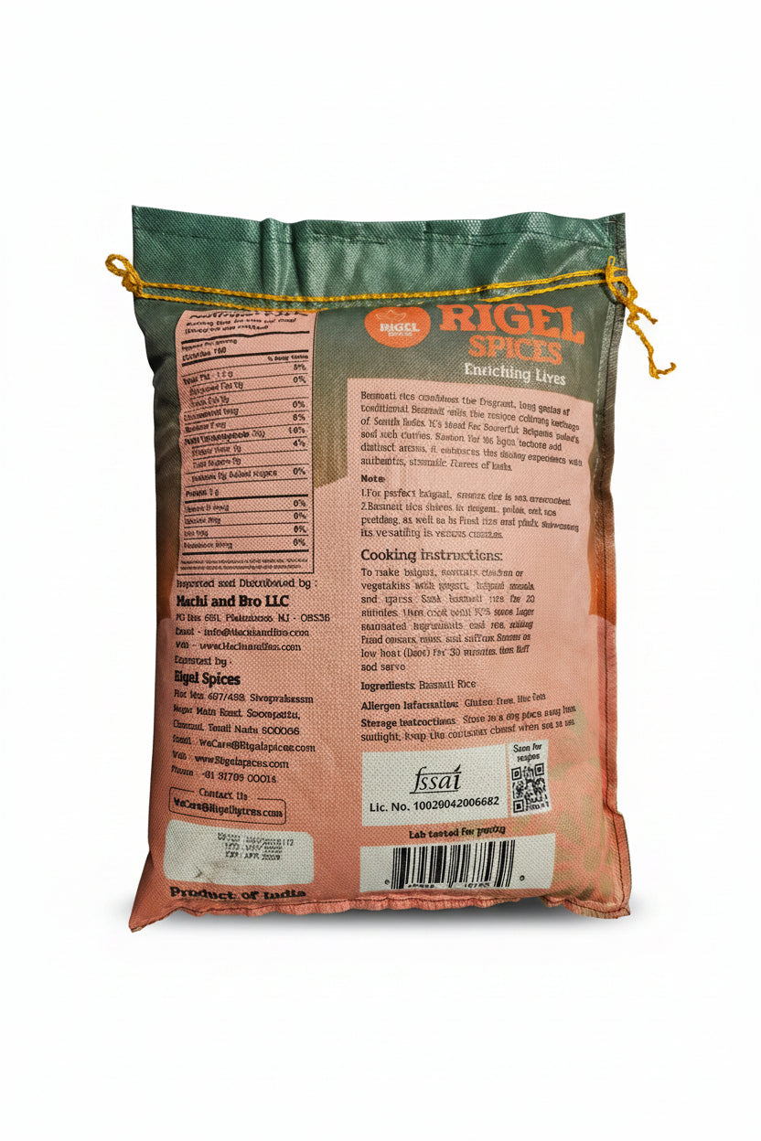 Basmati Rice - 10 Lbs