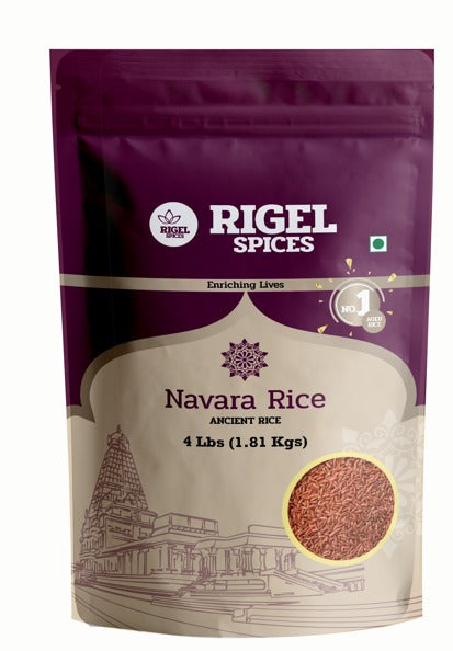 Navara (Red) Rice - 4 LB